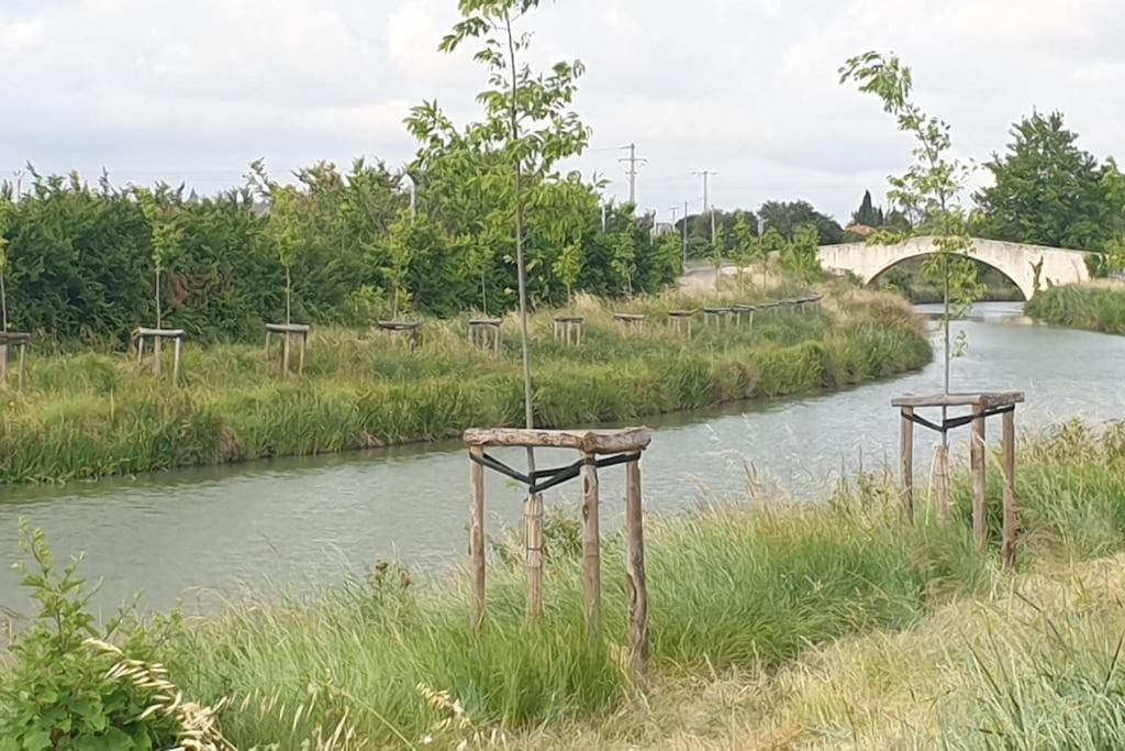 Villa Un Bol D'Air Frais Et De Soleil Entre Campagne Et Plage Béziers Exterior foto